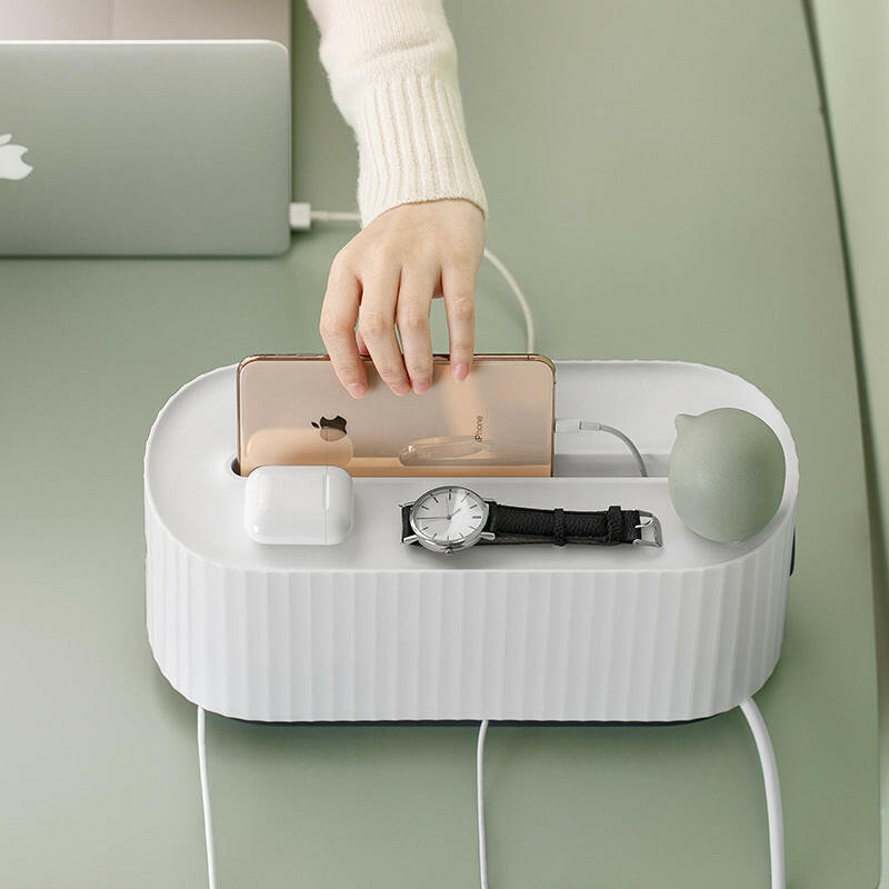Mubilux Multiprise Boîte de rangement pour câbles