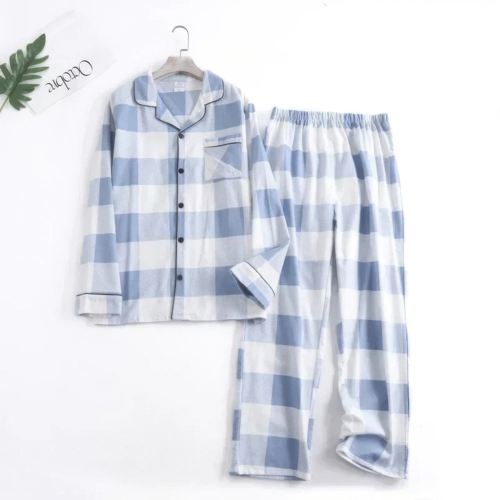 Pyjama pour hommes à manches longues - Confortable et élégant