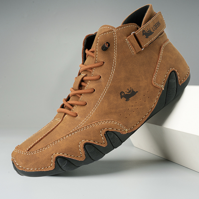 UltraShoe – Leren Blotevoetsschoenen Met Antislipzool En Ultiem Comfort