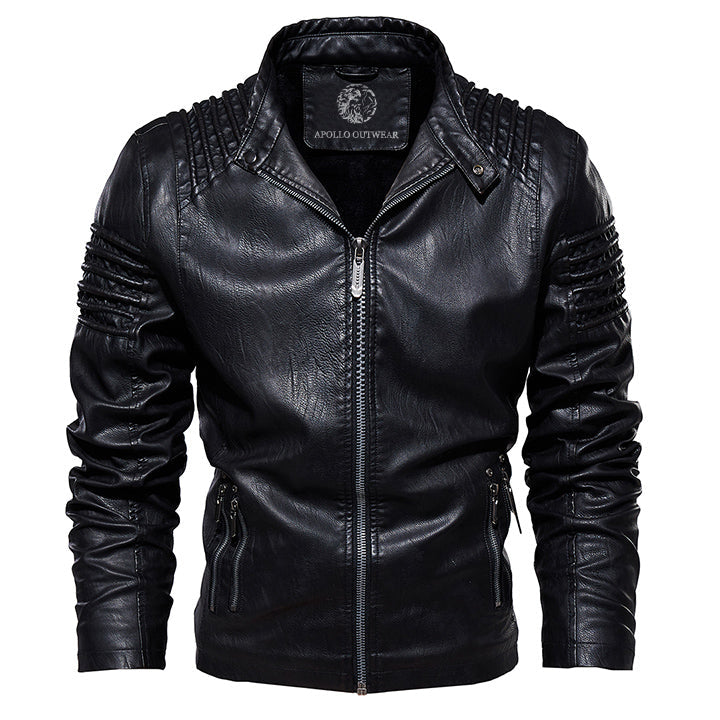 Apollo outdoor leren jas - stijl, bescherming & duurzaamheid