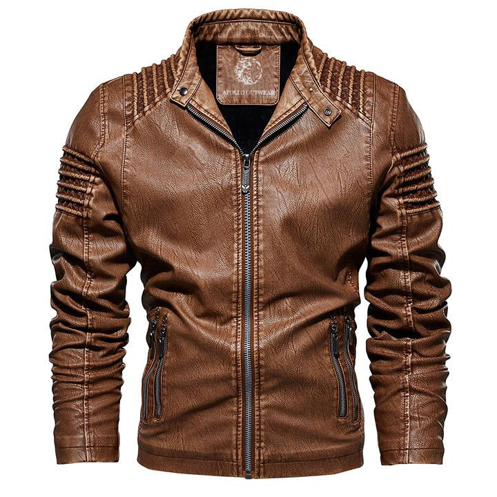 Apollo outdoor leren jas - stijl, bescherming & duurzaamheid