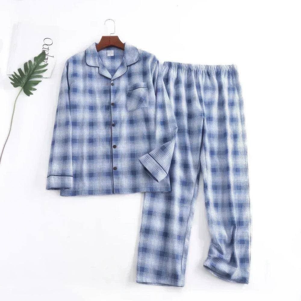 Pyjama pour hommes à manches longues - Confortable et élégant