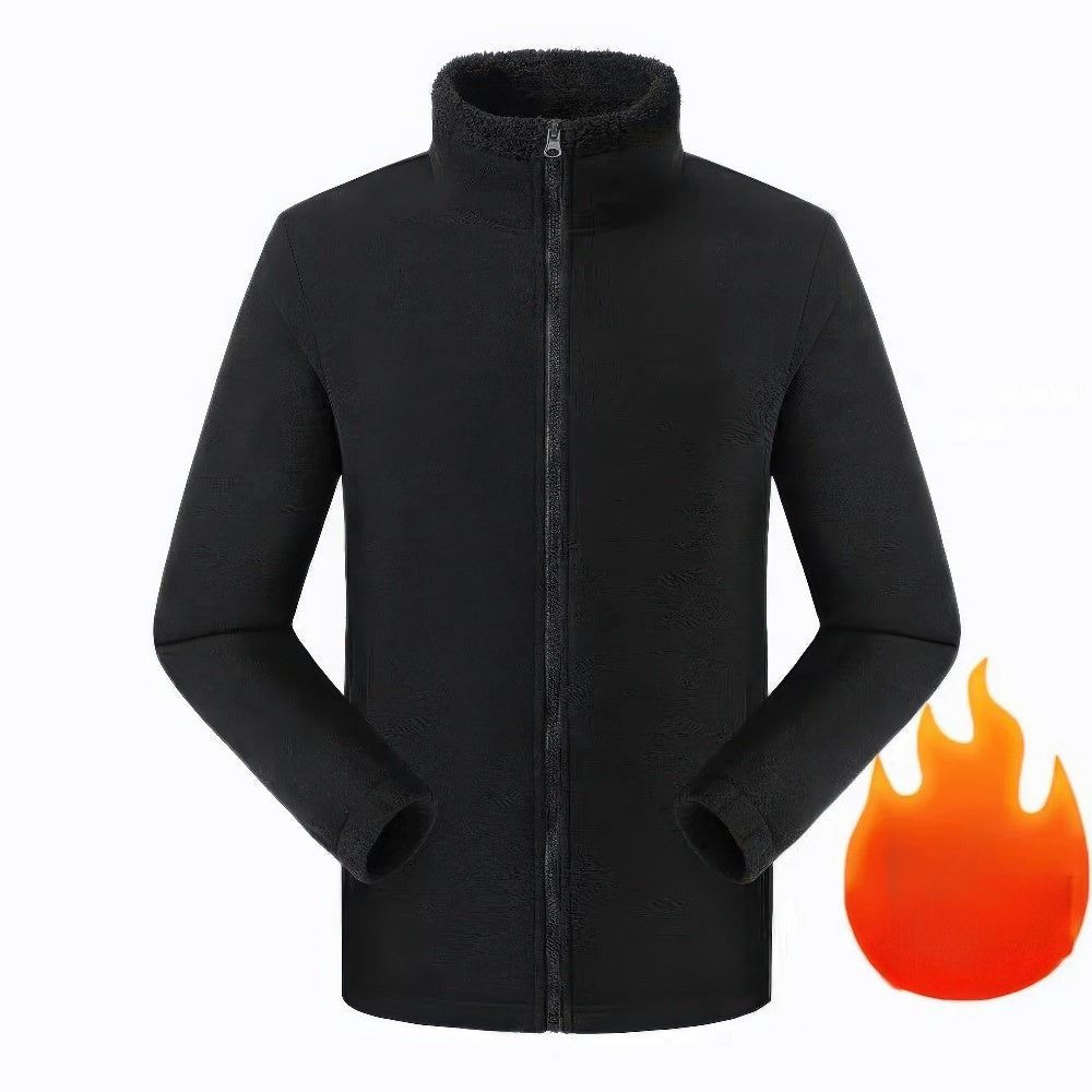 Heren Fleece Gevoerd Winterjack - Comfortabel en Stijlvol