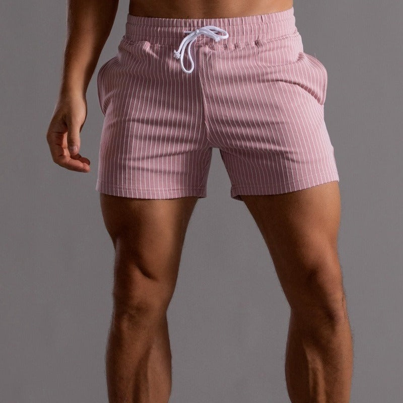 Gestreepte herenshorts - stijlvol & comfortabel voor de zomer