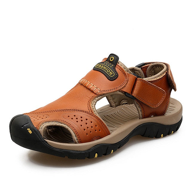 Mubilux Lamar | Sandales en cuir confortables