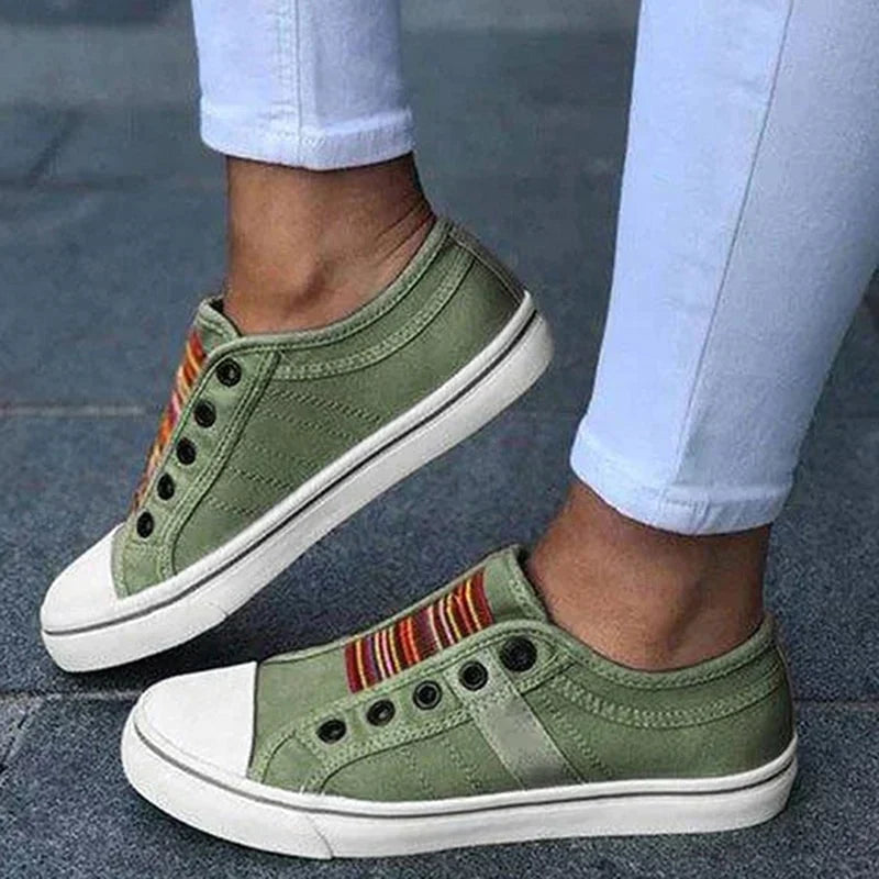 Mubilux Mezi Canvas Elegant Sneakers