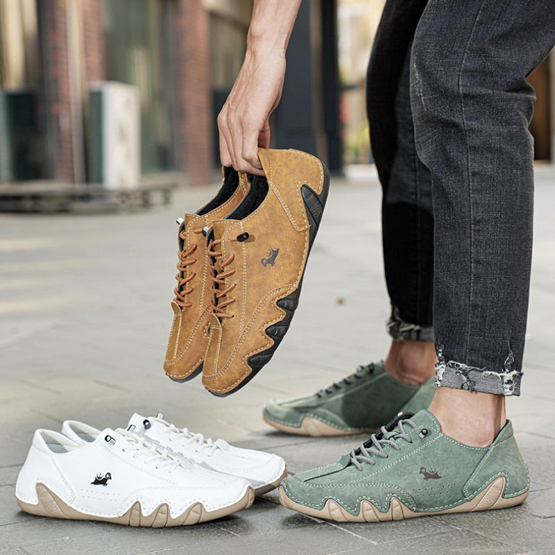 UltraShoe – Comfortabele Leren Schoenen Met Flexibele Bewegingsvrijheid