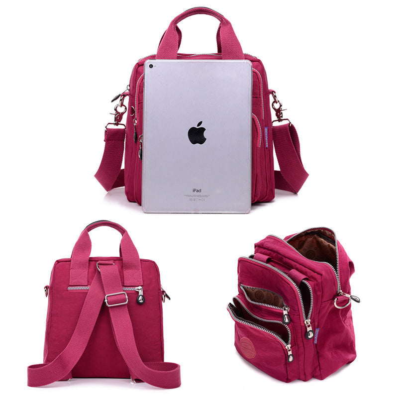 GoBag | Multifunctionele Waterdichte Tas | Elegante Handtas, Schoudertas en Rugzak | Hoogwaardige Oxford-Stof