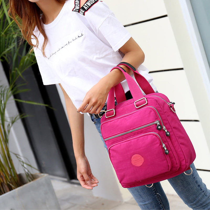 GoBag | Multifunctionele Waterdichte Tas | Elegante Handtas, Schoudertas en Rugzak | Hoogwaardige Oxford-Stof
