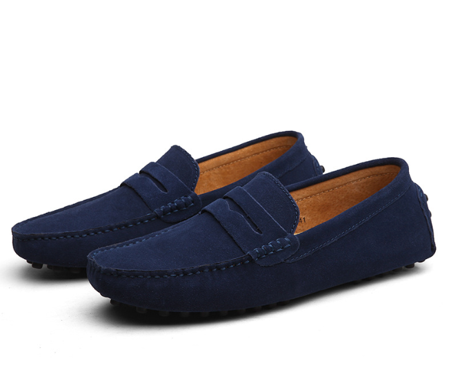 Edelmann – Mocassins pour hommes de luxe en cuir, élégants et confortables, antidérapants