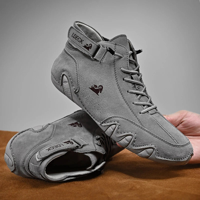 UltraShoe – Leren Blotevoetsschoenen Met Antislipzool En Ultiem Comfort