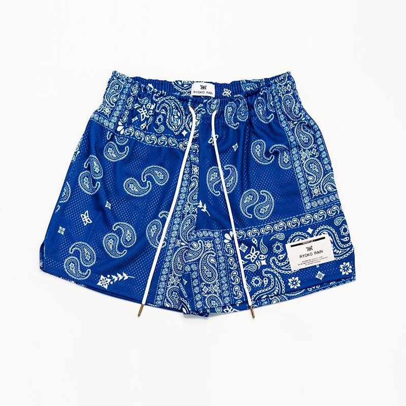 Mubilux David Bedrukte Korte Broek Mesh Ademend