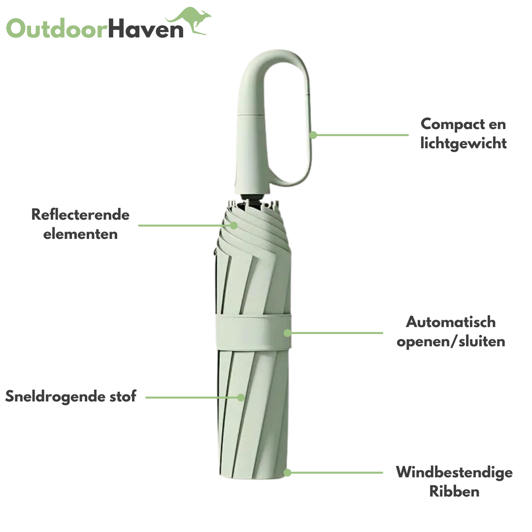 Ultra Windbestendige Paraplu - Reflecterend en Automatisch