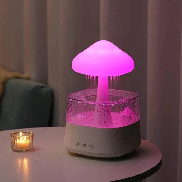 CalmCloud - Humidificateur d'air Paddenstoel - Nuages & Pluie