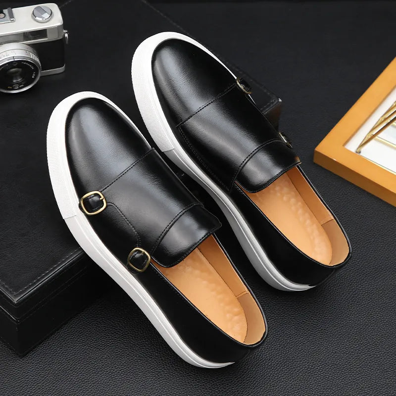 Giovanni - Mocassins en cuir élégants pour hommes | Charme intemporel