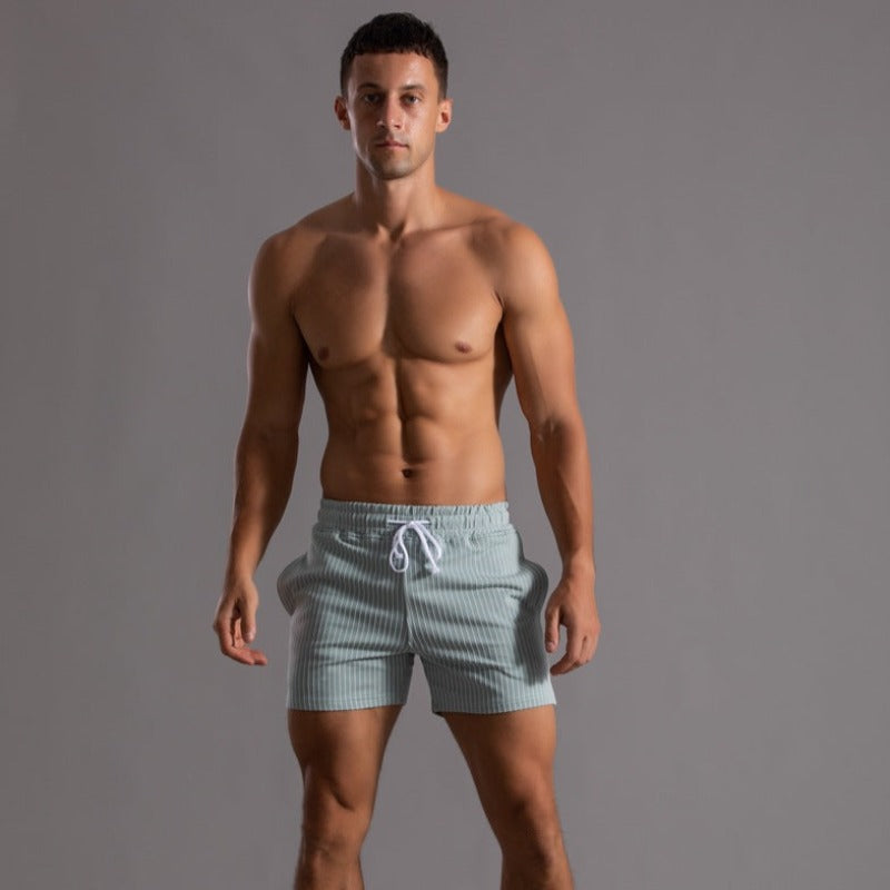 Gestreepte herenshorts - stijlvol & comfortabel voor de zomer