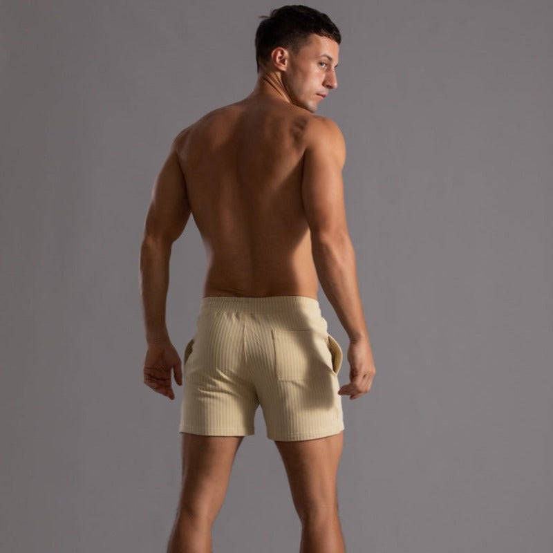 Gestreepte herenshorts - stijlvol & comfortabel voor de zomer