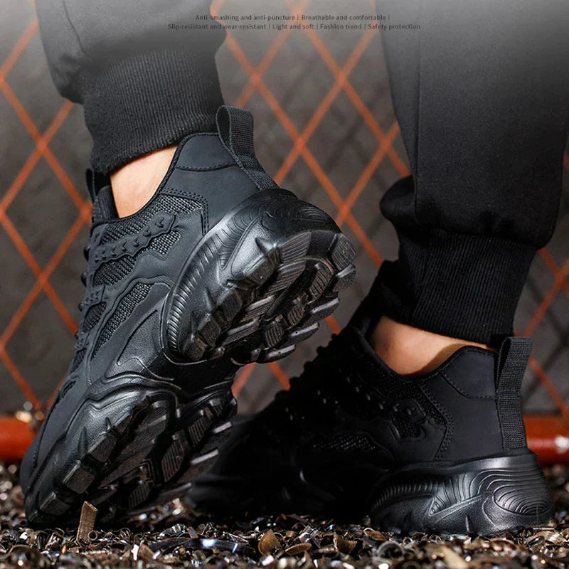 Chaussures de travail Ulrich avec embout en acier | Sécurité et style