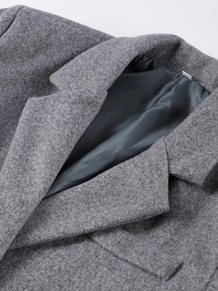 Boxy Lange Jassen met Dubbele Rij Knopen | Elegant & Comfortabel | Hessana