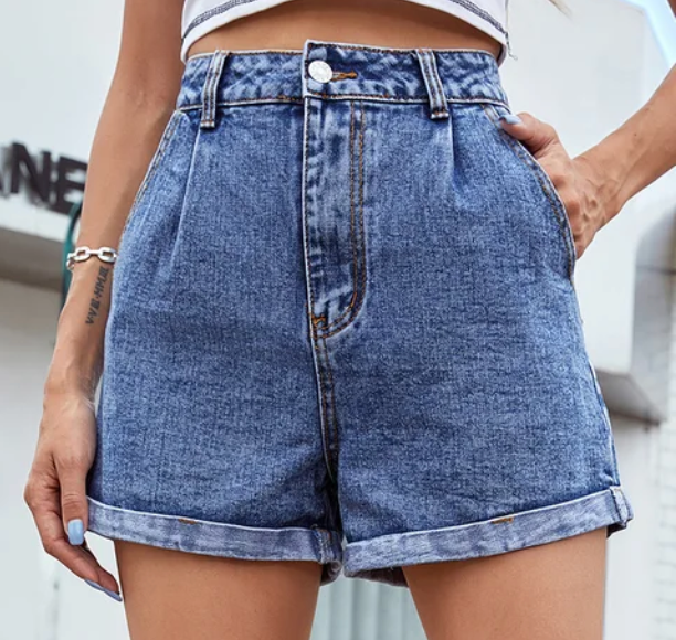 Mubilux Briony - Denim Korte Broek
