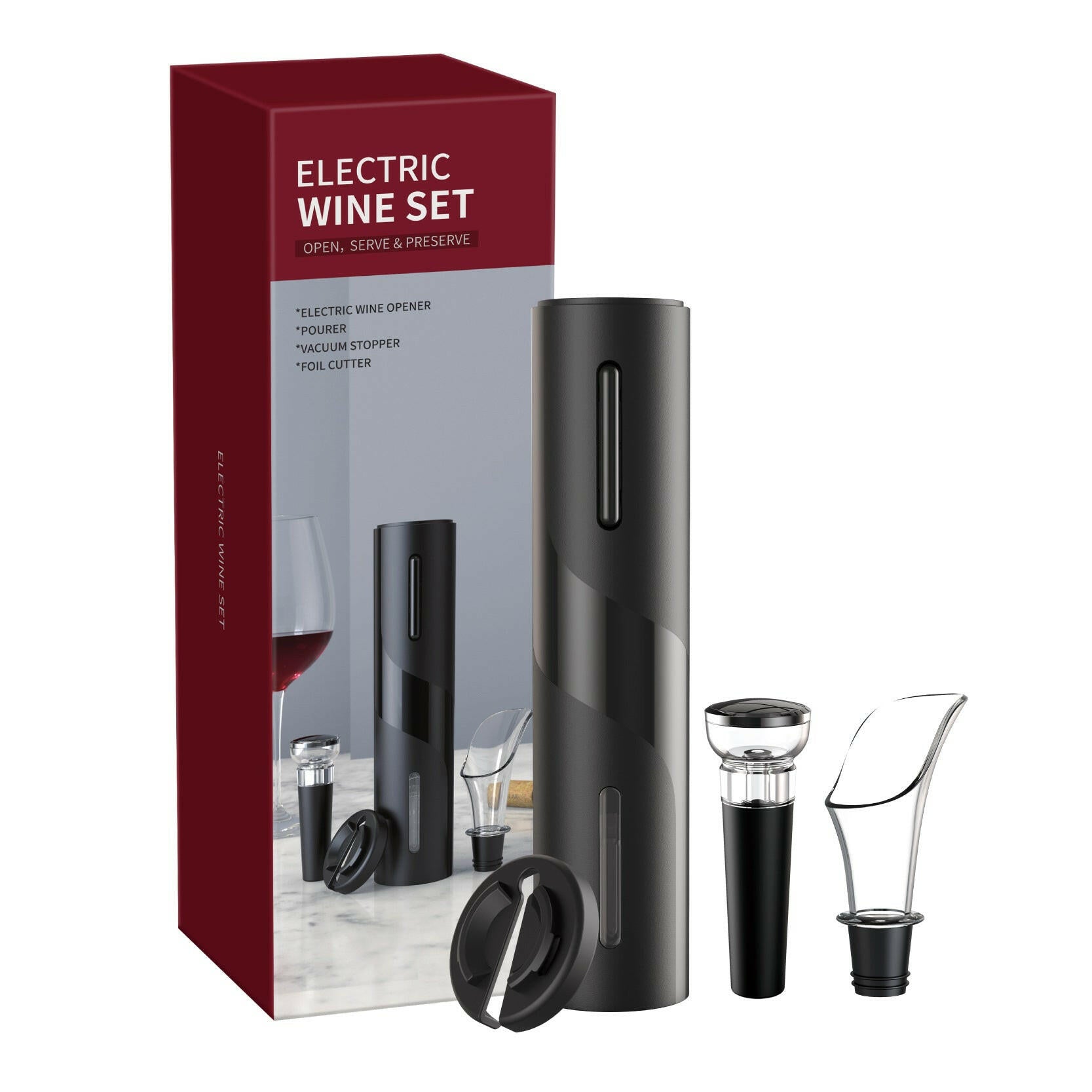 Mubilux Ouvre-bouteille électronique