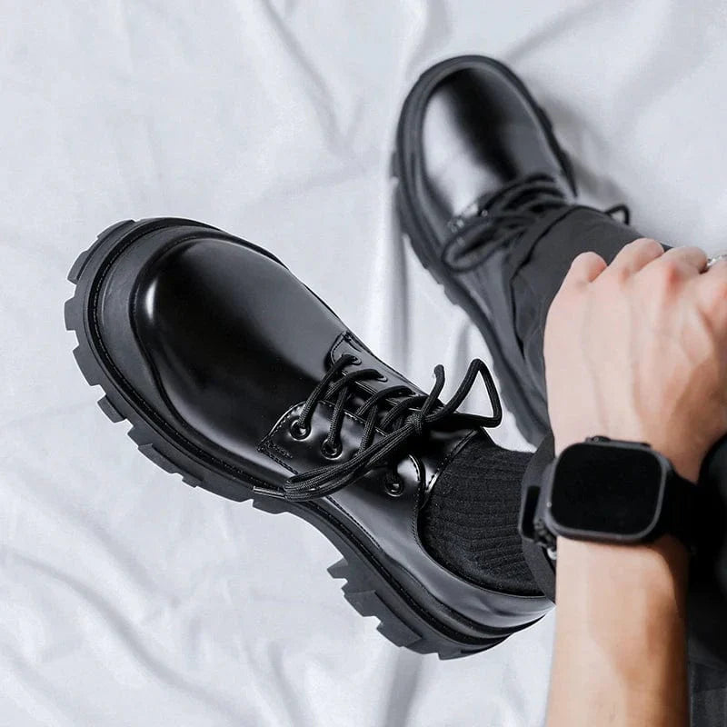 Bottes en cuir pour homme Mubilux BUSCAS