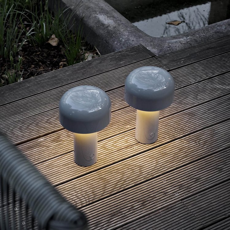 Mubilux HaloGleam | Lampe de table rechargeable Paddestoel