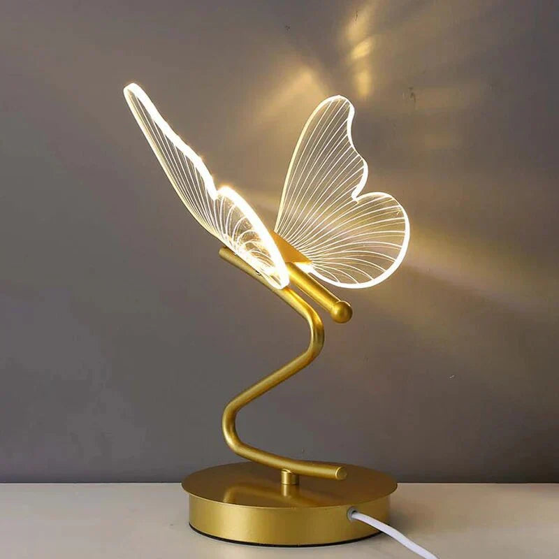 ButterflyLuxe Luxe Vlinder LED Tafellamp - Moderne Sfeerverlichting