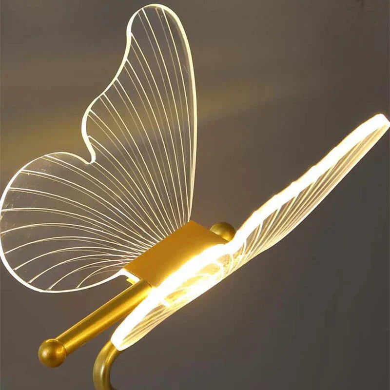 ButterflyLuxe Luxe Vlinder LED Tafellamp - Moderne Sfeerverlichting