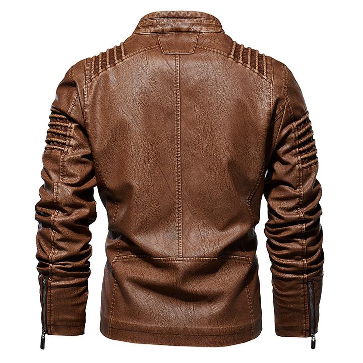 Apollo outdoor leren jas - stijl, bescherming & duurzaamheid
