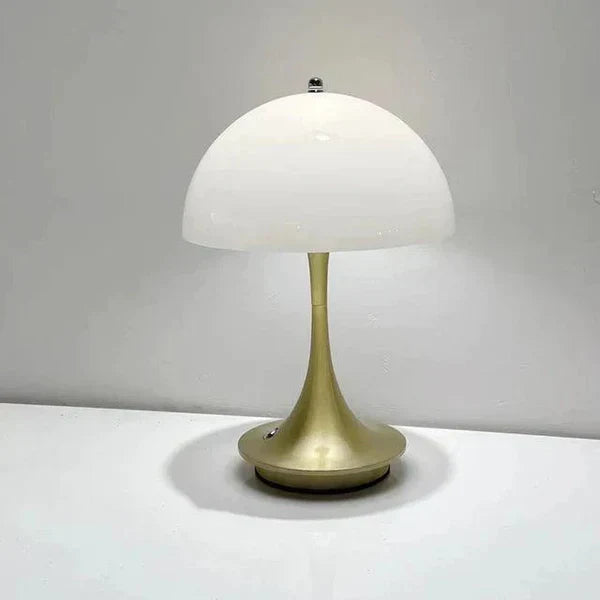 BloomGlow Lampe Bouton de Fleur Dimmable & Sans Fil - LED Rechargeable Ambiance
