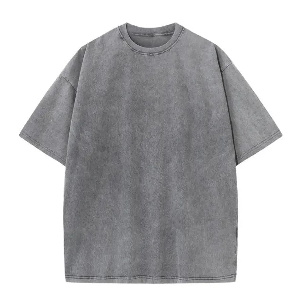 Vintage Katoenen T-shirt Unisex Stijl | Comfort en Mode voor de Zomer