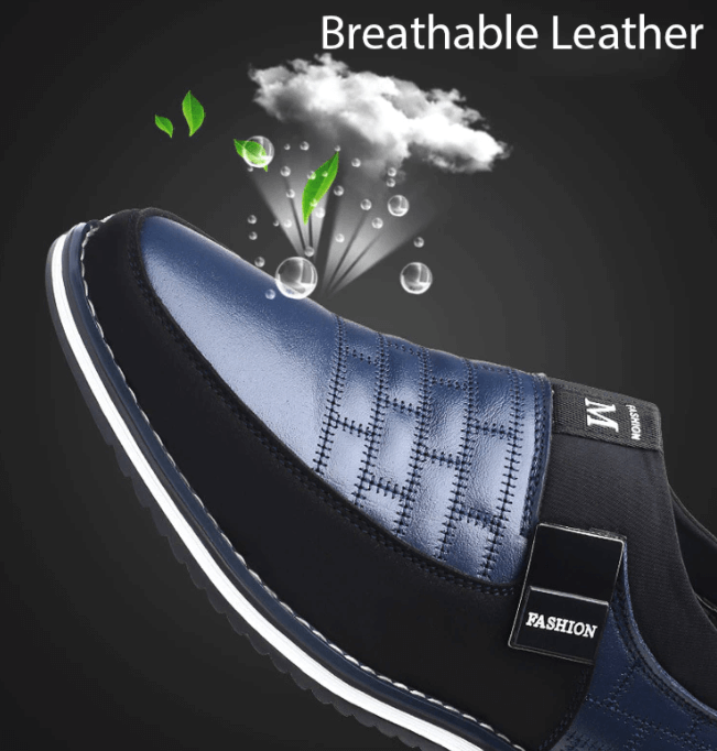 Mubilux Chaussure en cuir pour homme