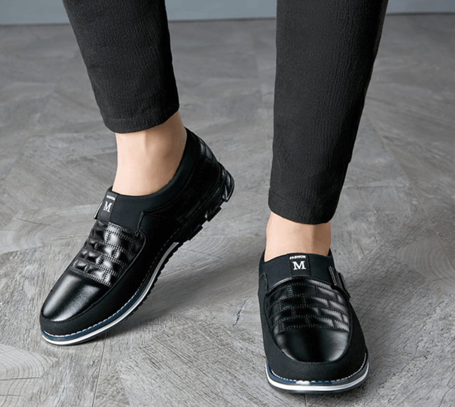 Mubilux Chaussure en cuir pour homme