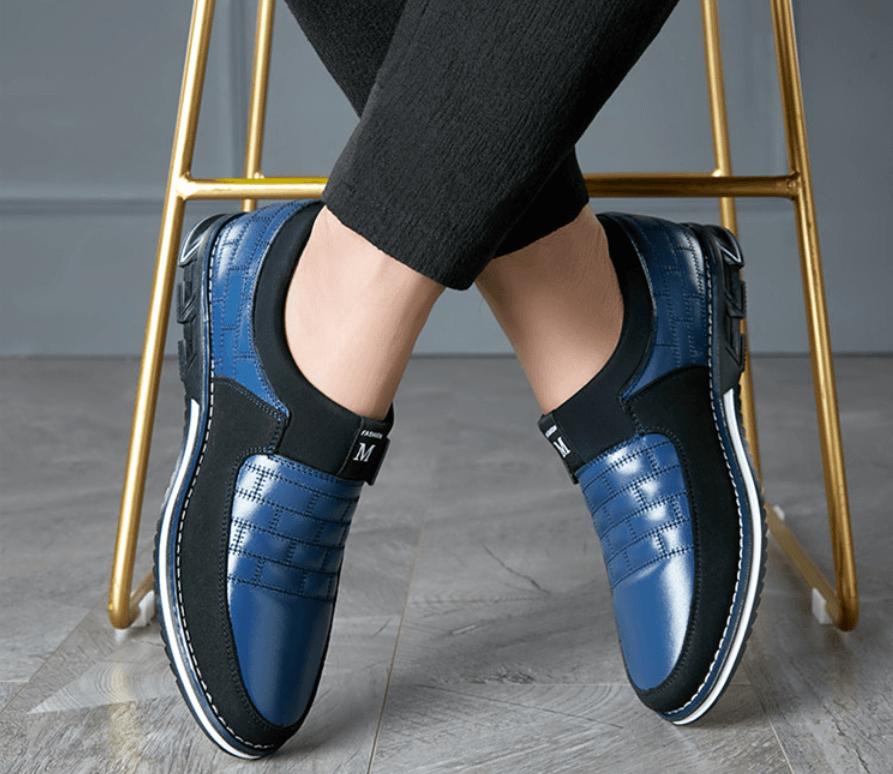 Mubilux Chaussure en cuir pour homme