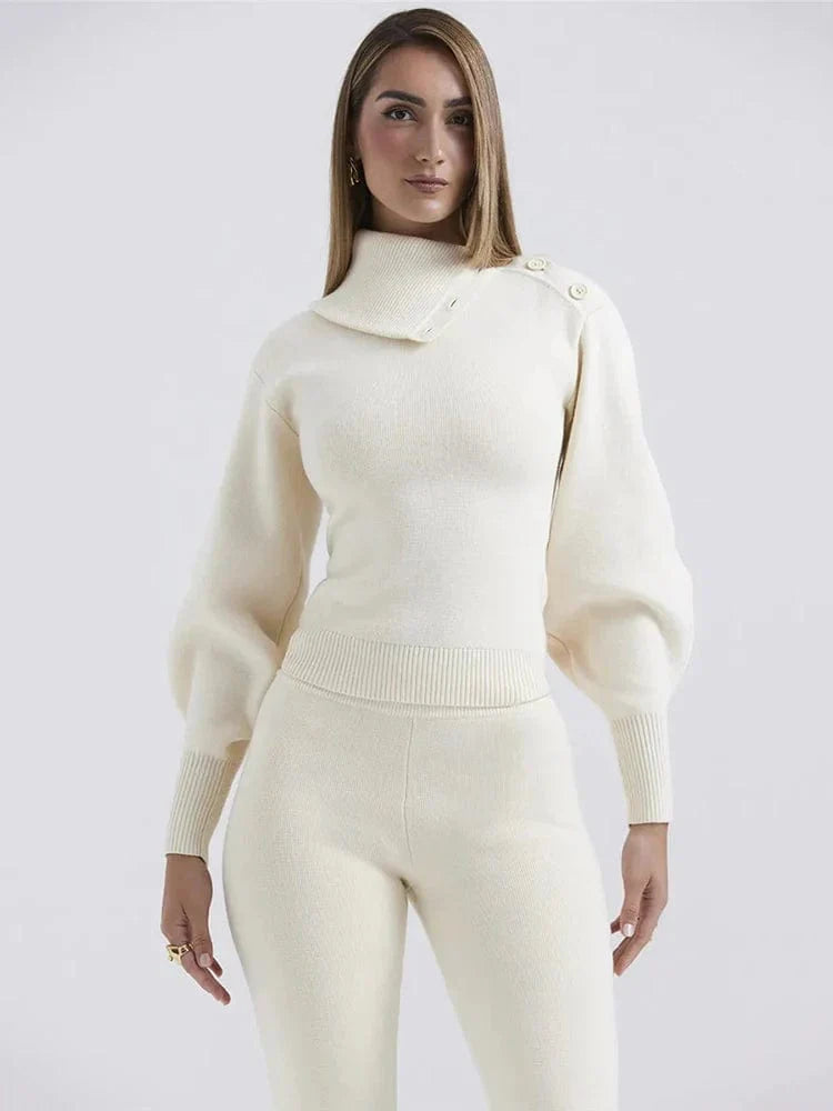 Mubilux Twinset para Mujeres | Conjunto GlamLuxe de Estilo Elegante 2