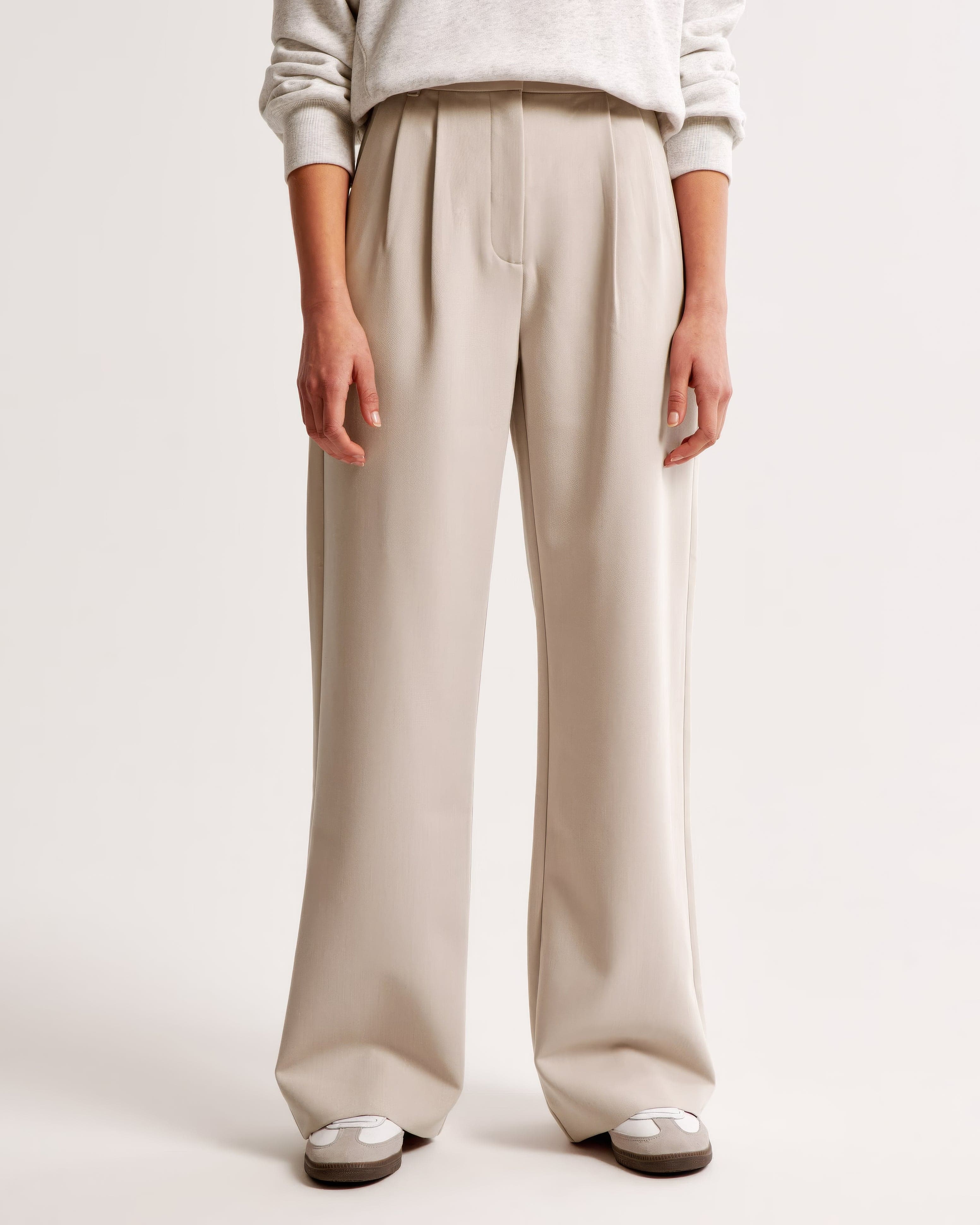 Mubilux Elize - Pantalon détaillé avec jambes larges
