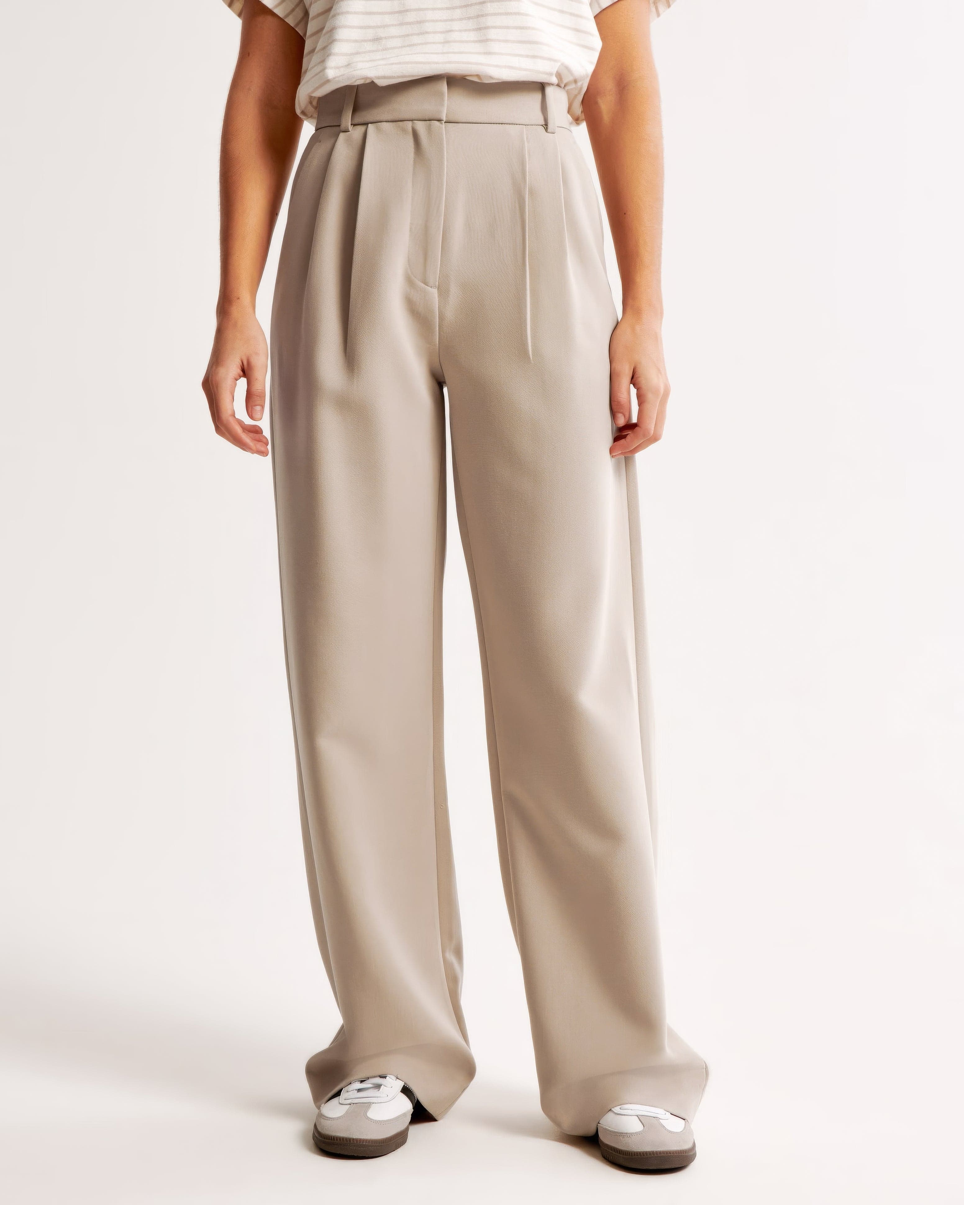 Mubilux Elize - Pantalon détaillé avec jambes larges