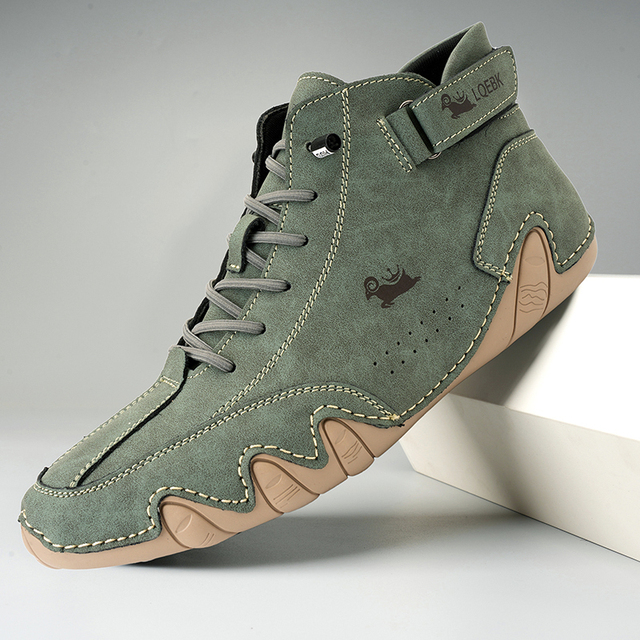 UltraShoe – Leren Blotevoetsschoenen Met Antislipzool En Ultiem Comfort