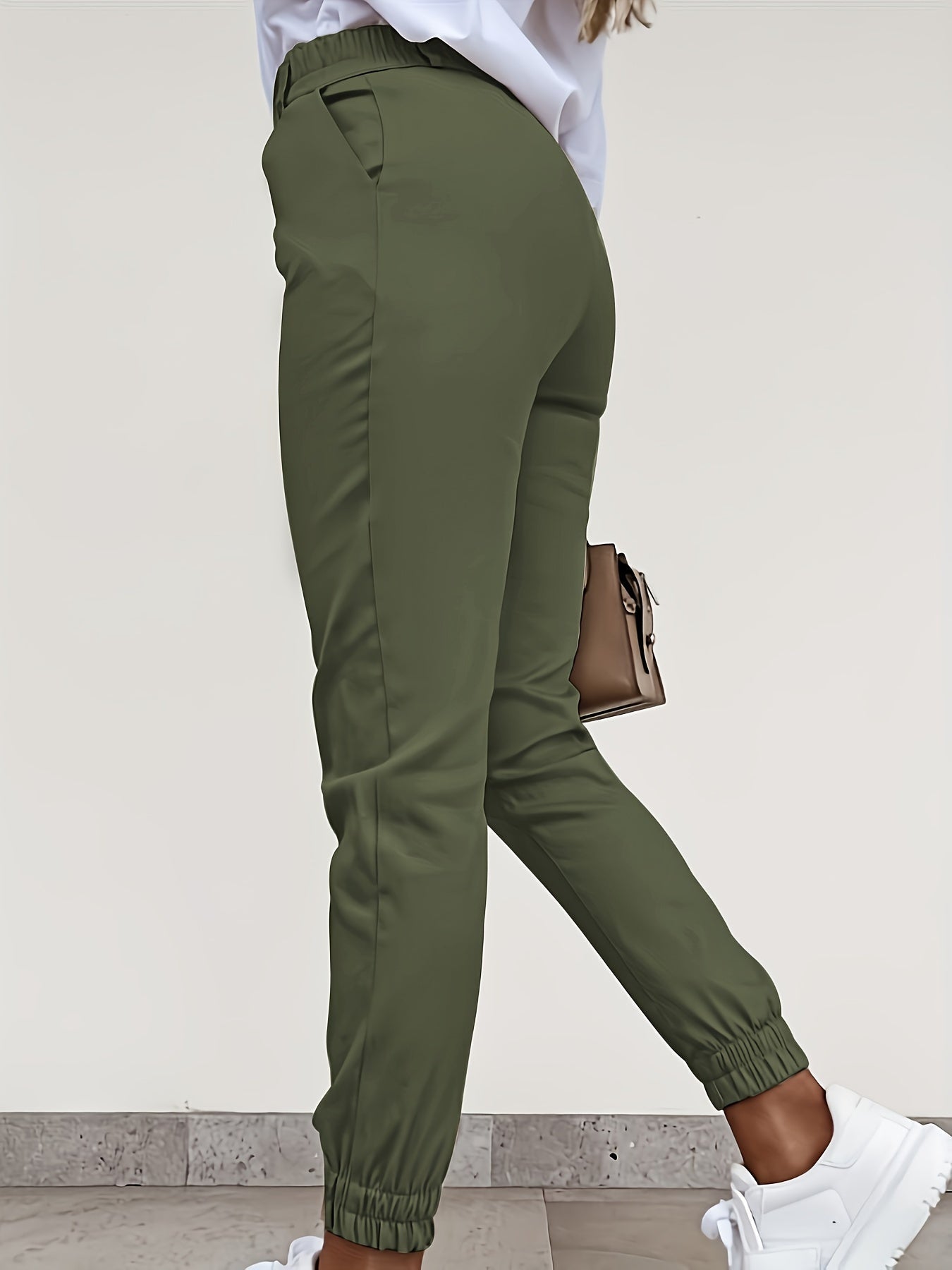 Mubilux Beezie Pants | Casual slim jogger broek voor dames
