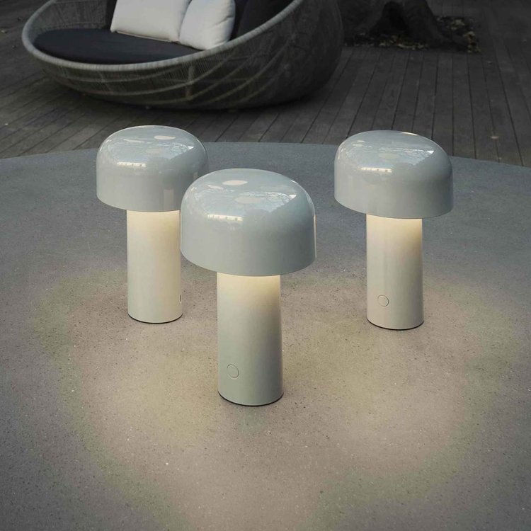 Mubilux HaloGleam | Lampe de table rechargeable Paddestoel