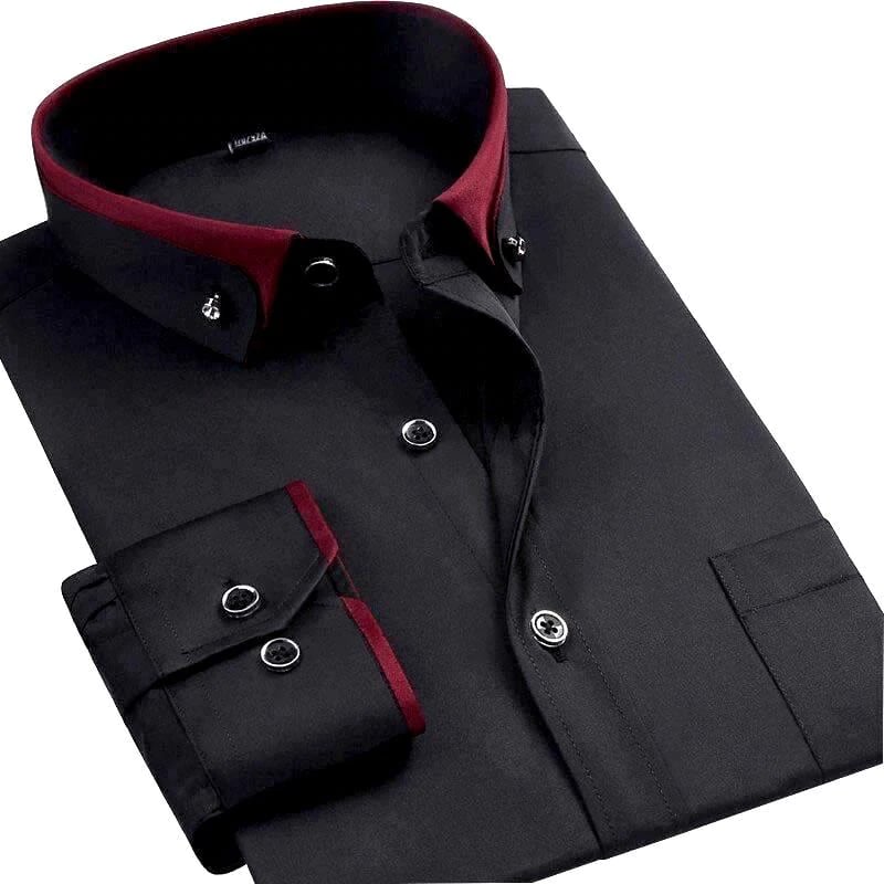Chemise pour homme à manches longues - Confortable et élégante pour chaque occasion