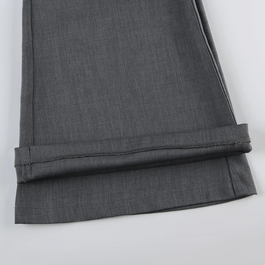 Ylica Broek | Hoog Uitgesneden Uitlopende Broek voor Stijl en Comfort