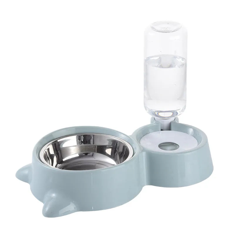 Mubilux 2-in-1 voerbak voor kat en hond