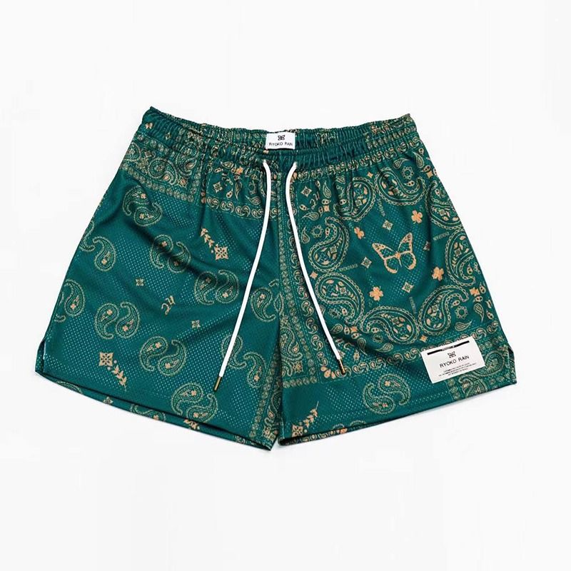 Mubilux David Bedrukte Korte Broek Mesh Ademend