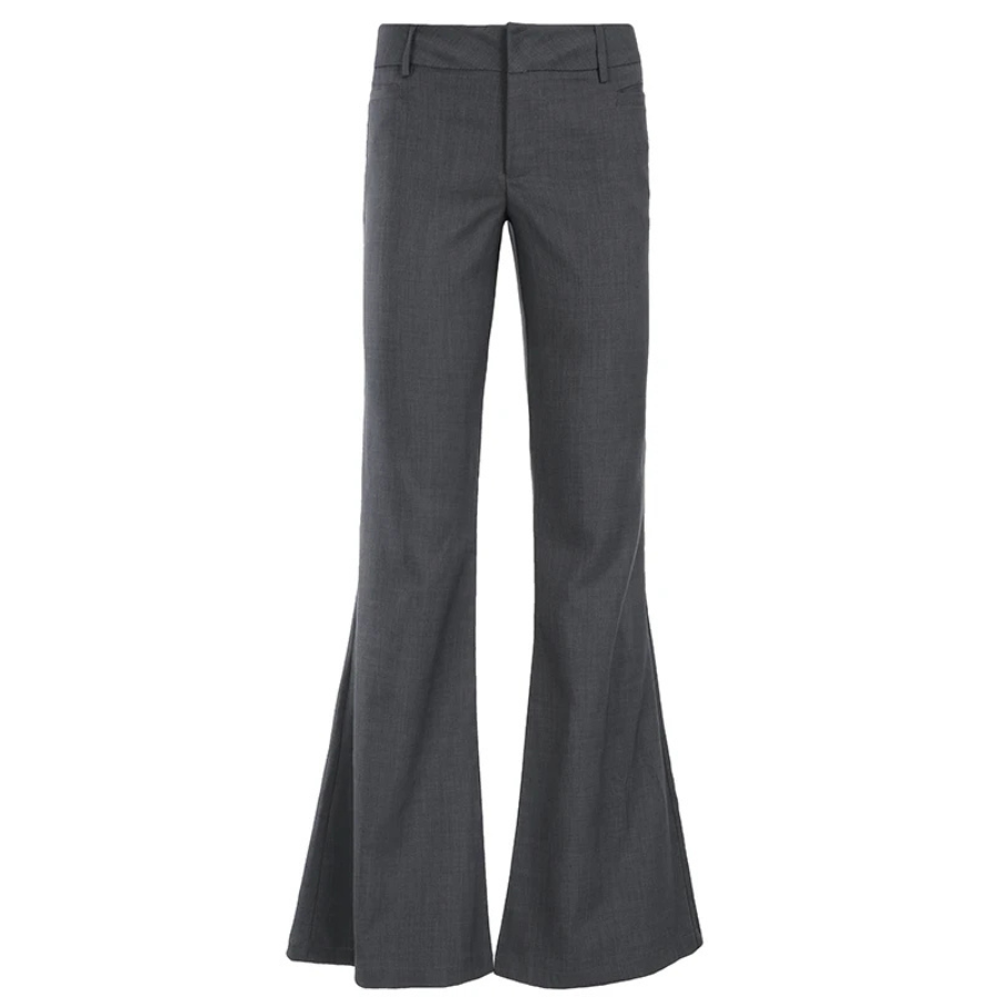 Ylica Broek | Hoog Uitgesneden Uitlopende Broek voor Stijl en Comfort