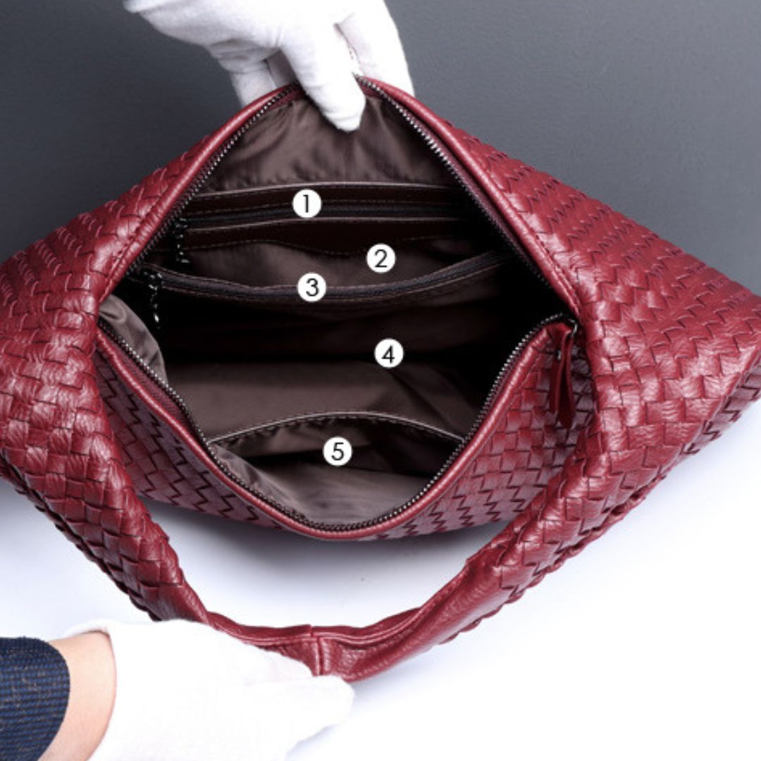 Mubilux Amore | Vegan Lederen Hobo Tas