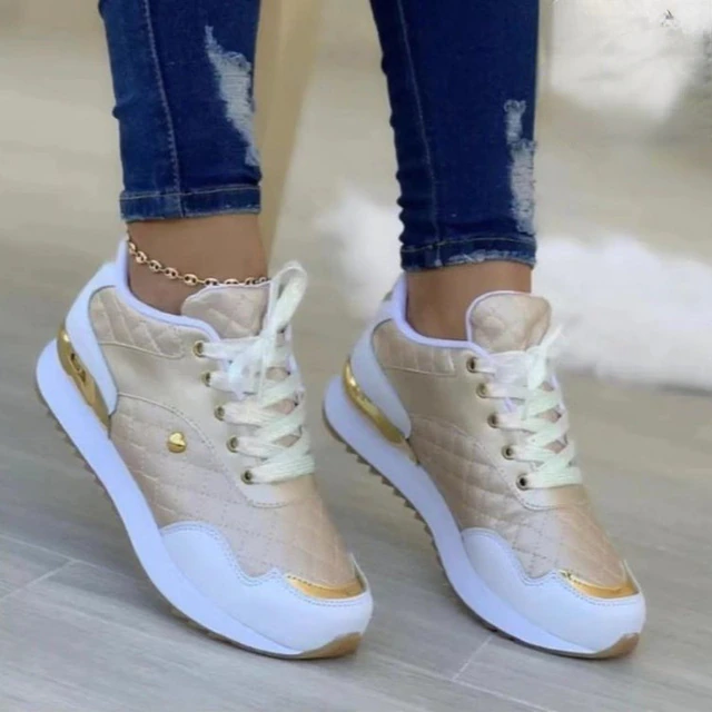 Mubilux Alexandra | Klassieke sneakers met veter voor dames