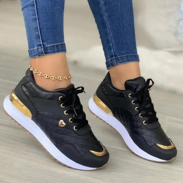 Mubilux Alexandra | Klassieke sneakers met veter voor dames