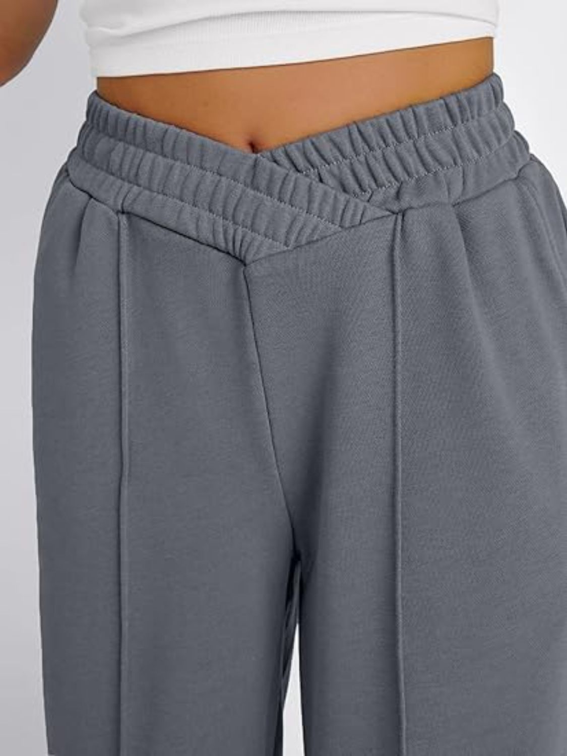 Elastische Taille Wijde Broek met Pockets - Comfort en Stijl